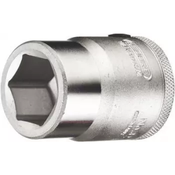 GEDORE 3/4 colio pavaros 30 mm šešiakampė galvutė, 6 taškų, DIN 3124, ISO 2725-1, matinis chromuotas 6270700