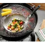 GEFU 89250 Wok keptuvė 30 cm nerūdijančio plieno su nepridegančia danga, tinkama indukcijai, atspari orkaitei iki 200°C, su lašėjimą apsaugančiu kraštu