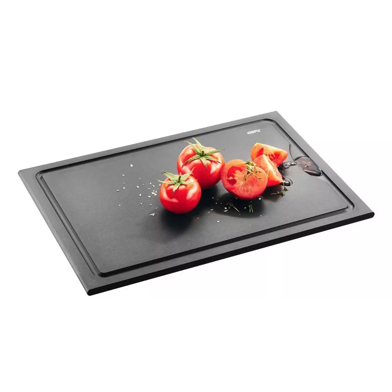 GEFU SLIZE Bambuso pjaustymo lentelė 37x25 cm su sulčių grioveliu