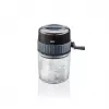 GEFU SLUSH elektrinis ledo smulkintuvas 100 W 1,2L sidabrinis/juodas