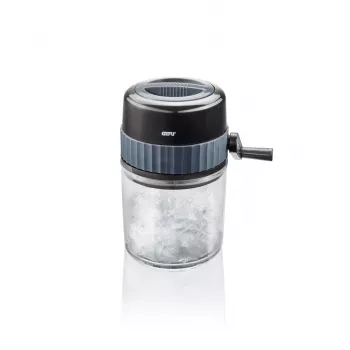 GEFU SLUSH elektrinis ledo smulkintuvas 100 W 1,2L sidabrinis/juodas