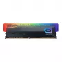GEIL 16GB DDR4 3600MHz UDIMM RGB atminties modulis, CL18, PC4-28800, Orion RGB serija, juodas šilumos sklaidytuvas