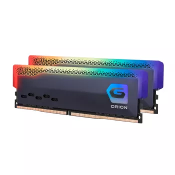Geil Orion RGB 16GB rinkinys (2x8GB) 3600MHz DDR4 staliniam žaidimų kompiuteriui - pilkas