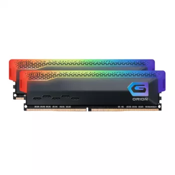 Geil Orion RGB 16GB rinkinys (2x8GB) 3600MHz DDR4 staliniam žaidimų kompiuteriui - pilkas