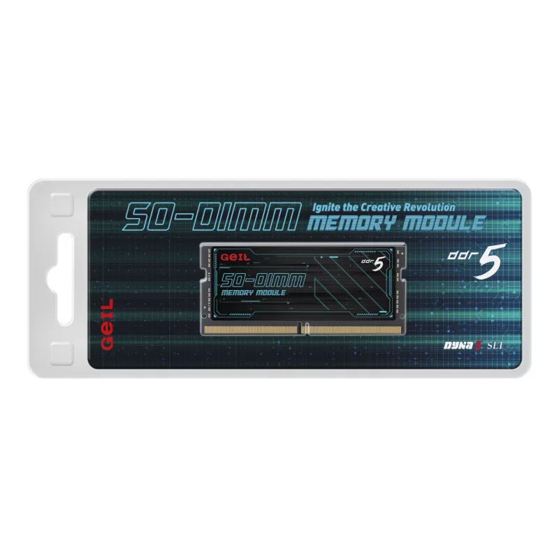 GeIL Pristine 16GB DDR5 4800MHz SO-DIMM nešiojamojo kompiuterio atmintis