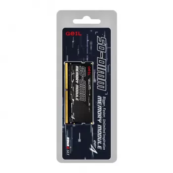 GeIL Pristine 8GB DDR4 3200MHz SODIMM nešiojamojo kompiuterio atmintis, PC4-25600, CL22, 1.2V