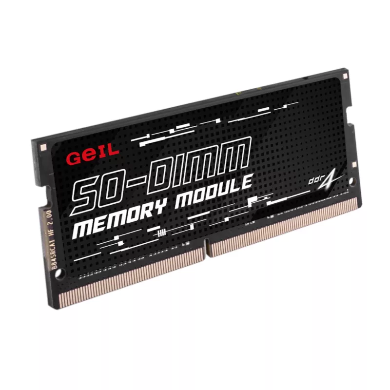 GeIL Pristine 8GB DDR4 3200MHz SODIMM nešiojamojo kompiuterio atmintis, PC4-25600, CL22, 1.2V