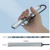 Gembird 7 prievadų USB 3.2 Gen 2 šakotuvas - 6x USB-A 2.0 + 1x USB-A 3.2, sidabrinis