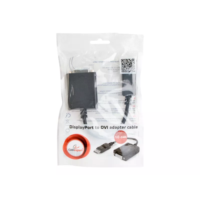 Gembird Cablexpert DisplayPort į DVI-D adapteris (vyriškas)