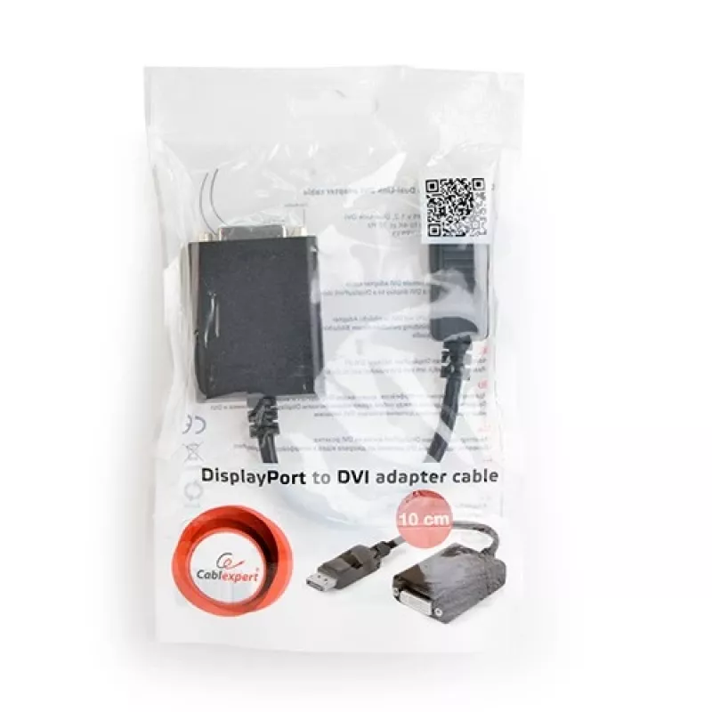 Gembird Cablexpert DisplayPort į DVI-D adapteris (vyriškas)