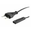 GEMBIRD Cablexpert PC-184-VDE maitinimo laidas, C7, patvirtintas VDE, juodas, 1,8 m
