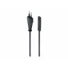 GEMBIRD Cablexpert PC-184-VDE maitinimo laidas, C7, patvirtintas VDE, juodas, 1,8 m
