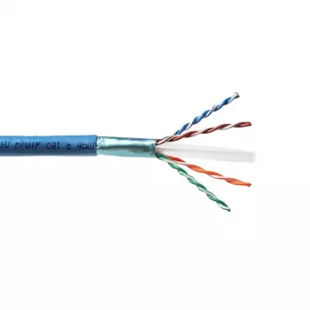 GEMBIRD Emitter Net FTP (F/UTP) Cat.6 450MHz kabelis, 4x2x23AWG viela, PVC