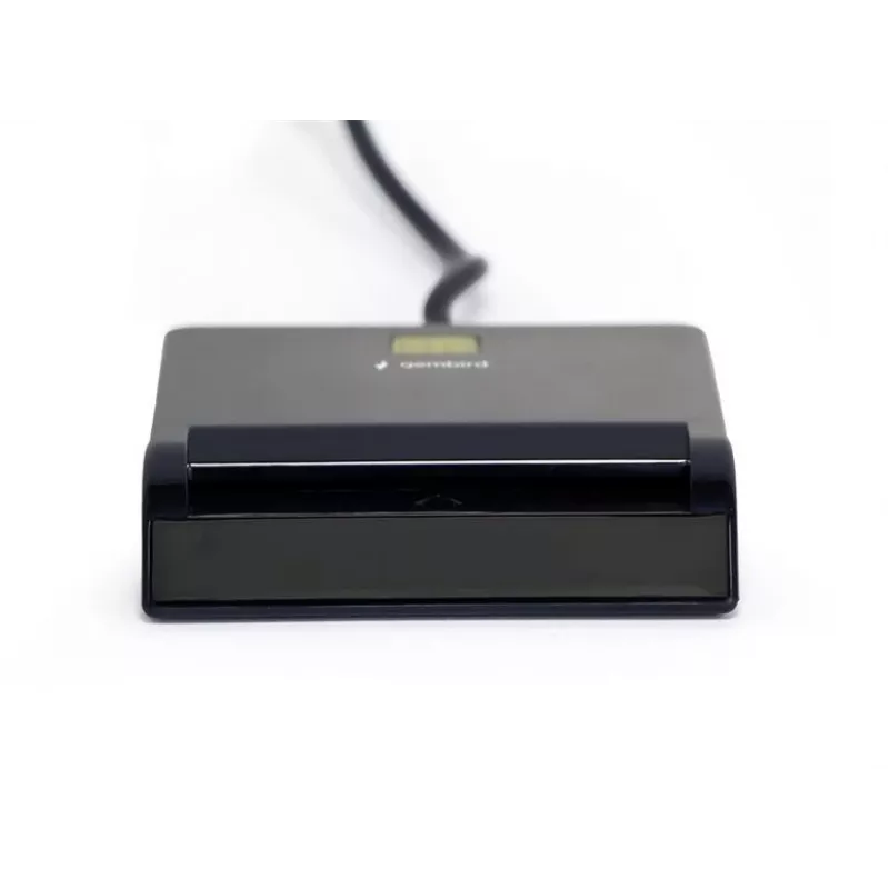 Gembird FD2-SCR universalus USB išmaniųjų kortelių skaitytuvas, juodas