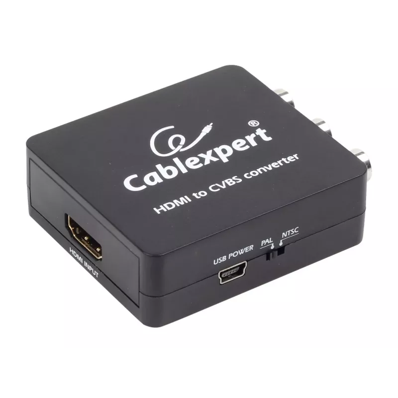 Gembird HDMI to CVBS + Stereo Audio Converter