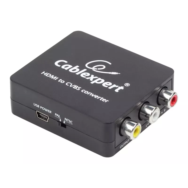Gembird HDMI to CVBS + Stereo Audio Converter