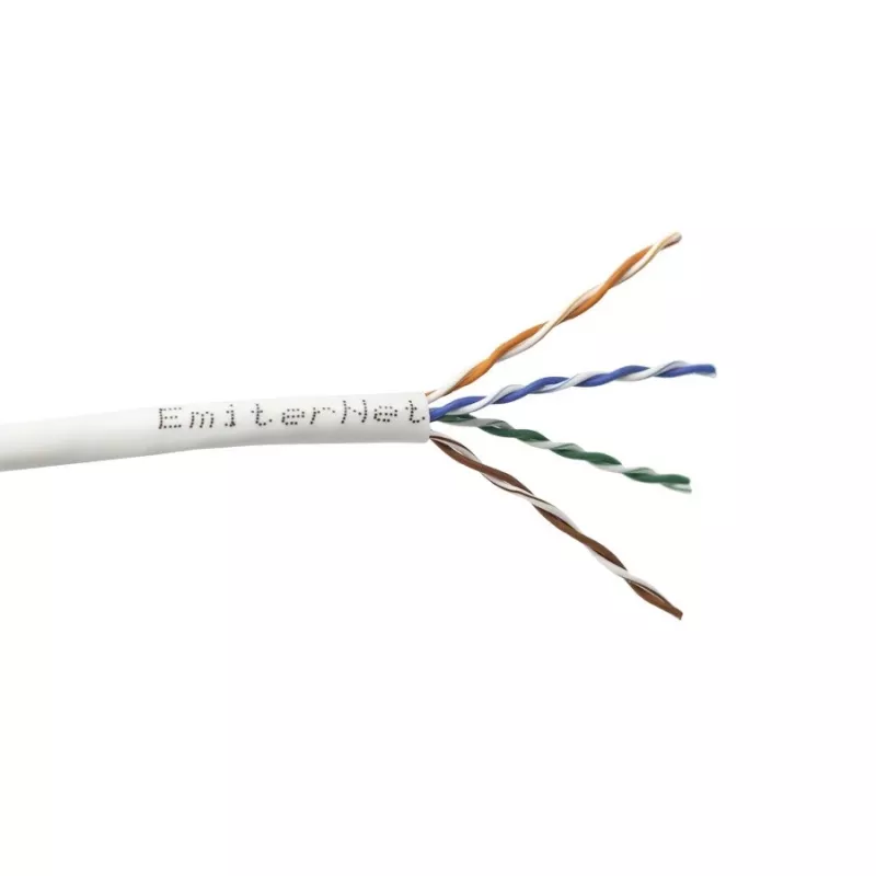 GEMBIRD Kabel Emiter Net UTP (U/UTP) Cat.5e 350MHz, Solid Core 4x2x24AWG