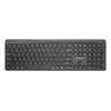 Gembird KB-WPS-03 dviejų režimų profesionalus plonas belaidis klaviatūra, 2.4G + Bluetooth, US išdėstymas, juoda