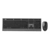 Gembird KBS-WPS-02 dviejų režimų plonas belaidis stalinis rinkinys, 2.4GHz + Bluetooth, US išdėstymas (klaviatūra ir pelė)