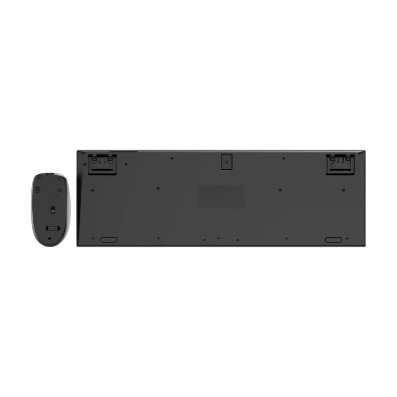 Gembird KBS-WPS-02 dviejų režimų plonas belaidis stalinis rinkinys, 2.4GHz + Bluetooth, US išdėstymas (klaviatūra ir pelė)