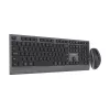 Gembird KBS-WPS-02 dviejų režimų plonas belaidis stalinis rinkinys, 2.4GHz + Bluetooth, US išdėstymas (klaviatūra ir pelė)