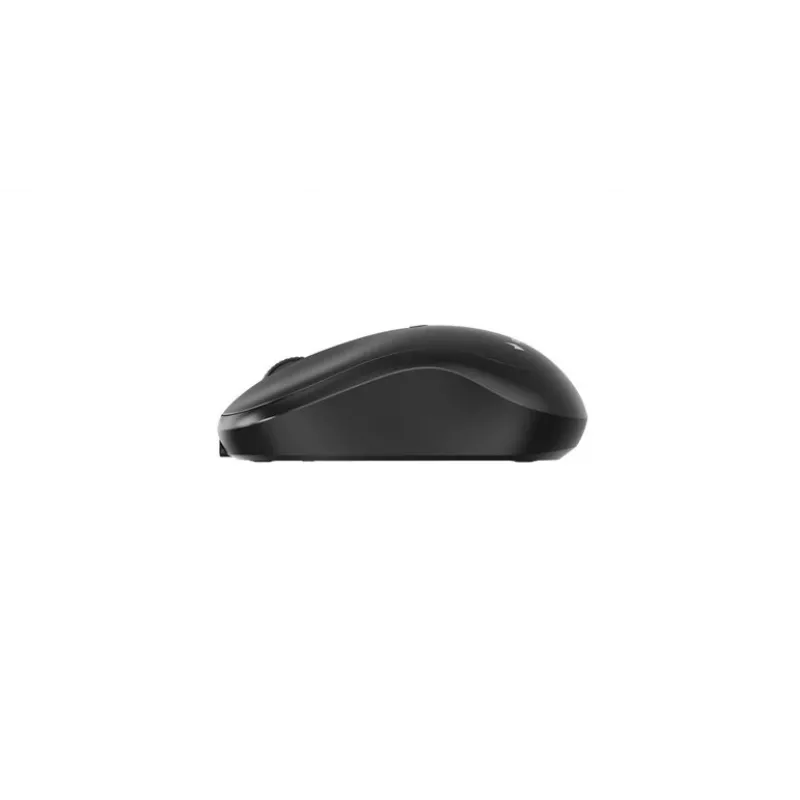 Gembird MUSW2-4B-01 Dviejų režimų belaidė pelė (2.4 GHz + Bluetooth 5.0) su 1600 DPI optiniu jutikliu, 4 mygtukai, universali, juoda
