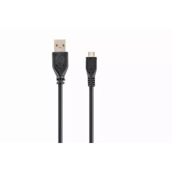 Gembird USB 2.0 laidas Micro-USB AM-MBM5P 0,3 m juodas