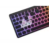 GENESIS Thor 430 TKL belaidė mechaninė žaidimų klaviatūra, Outemu Red jungikliai, RGB foninis apšvietimas, trigubas režimas (USB-C/2.4GHz/Bluetooth), JAV anglų QWERTY, juoda