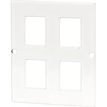 GETFORT 12 prievadų Cat.5e UTP 10 colių patch panelė, RJ45, 1U, juoda