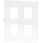 GETFORT 12 prievadų Cat.5e UTP 10 colių patch panelė, RJ45, 1U, juoda