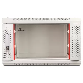 GETFORT 19 colių 6U sieninis stelažas 600x450mm pilkas (WGF06-64EH-WGG)
