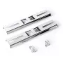 GETFORT 25777 Kronšteinas montavimui ant stulpo, skirtas 10 colių hermetiškiems spinteliams, cinkuotas plienas, 40-100 mm stulpo skersmuo