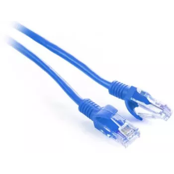 GETFORT Cat.5e UTP Patch Cable 0,25 m mėlynas RJ45 Ethernet tinklo laidas