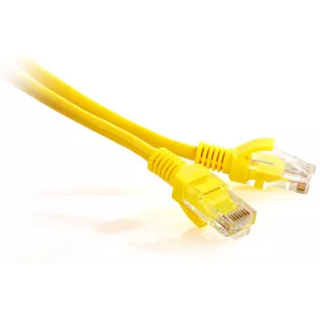 GETFORT Cat.5e UTP jungiamasis laidas 0.25m geltonas
