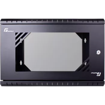 GETFORT ECO v3 19 inch 6U sieninis stelažas, 520x340 mm, juodas (WGF064-53E-WGBv3)