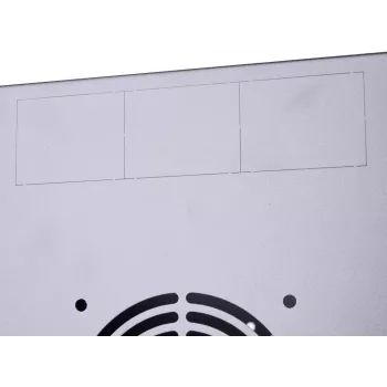 GETFORT ECO v3 sieninis spintos stovas 19 colių 9U 520x340 mm juodas - WGF09-53E-WGBv3