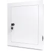 Getfort Įleidžiama daugialypės terpės dėžė 350x300x100 mm (balta) SPGF-350-300-100