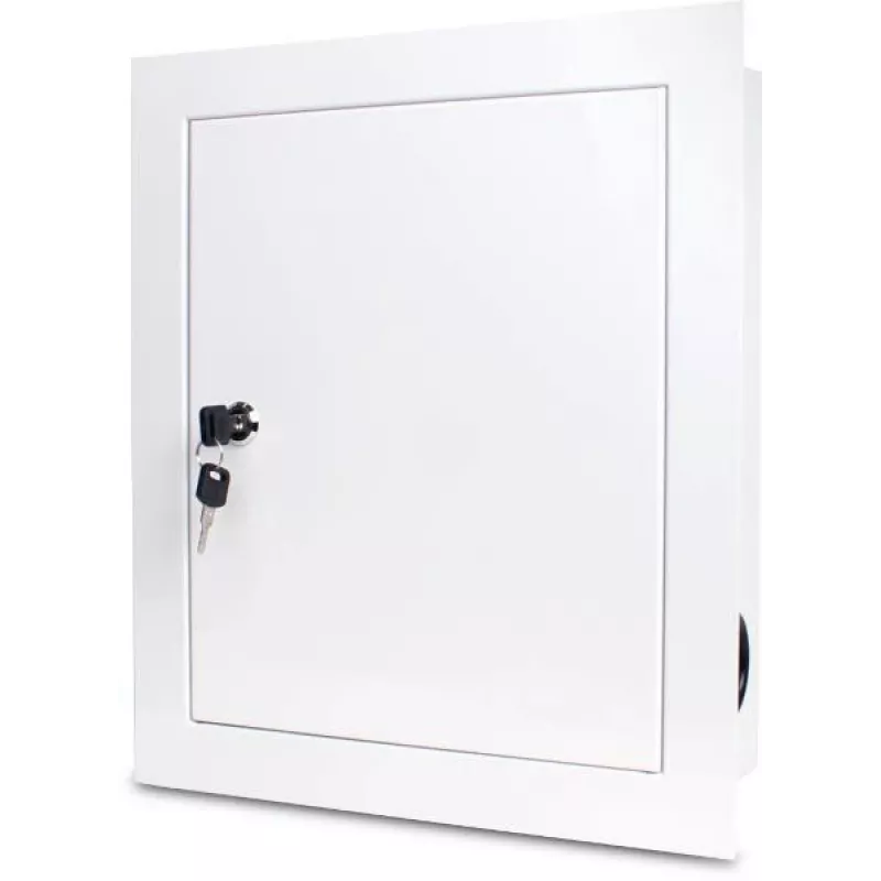 Getfort Įleidžiama daugialypės terpės dėžė 350x300x100 mm (balta) SPGF-350-300-100