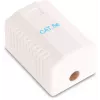 GETFORT GF-1G5EFTP ekranuotas paviršinio montavimo RJ45 Cat.5e modulis, baltas
