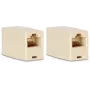 GETFORT GF-2G5E-BL-UTP RJ45 Cat.5e Inline Coupler Female to Female UTP Šviesiai pilka