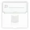 GETFORT GF-2MOD-1G 2 modulių RJ45 duomenų modulis 45x45mm Cat.6 UTP baltas