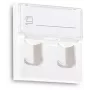 GETFORT GF-2MOD-2G Mosaic 2 prievadų RJ45 Cat.5e tinklo modulis, 45x45 mm, baltas