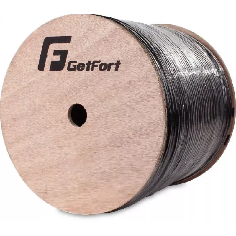 GETFORT GF-FRP-2J LSOH vidaus FTTH šviesolaidinis kabelis, 2 skaidulos, vienmodis G.657.A2, 1 m, baltas
