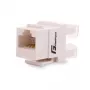 GETFORT GF-K5EUTP Cat.5e UTP Keystone modulis RJ45, baltas