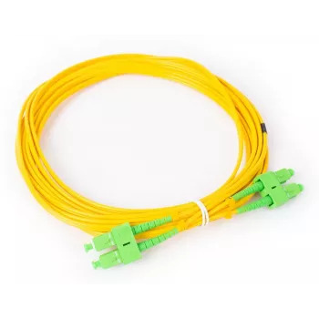 GETFORT GF-SASAD5 Vienmodis dvigubas šviesolaidinis jungiamasis laidas SC/APC į SC/APC, 5 m