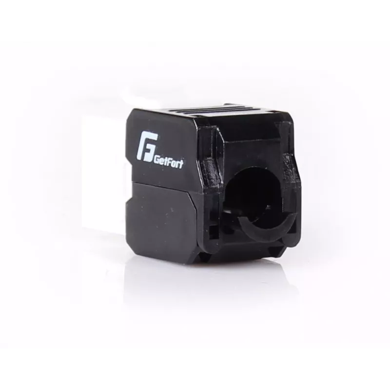 GETFORT KGF-6AUTP-NT Cat.6A UTP be įrankių Keystone lizdo modulis, RJ45 moteriškas, baltas