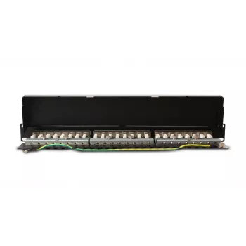 GETFORT PGF-6FTP24-B6 Patch Panel FTP Cat.6 24-Port 19-inch 1U Juodas