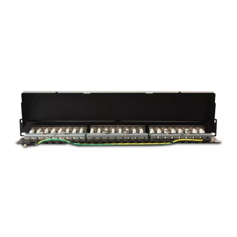 GETFORT PGF-6FTP24-B6 Patch Panel FTP Cat.6 24-Port 19-inch 1U Juodas