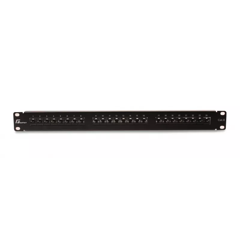 GETFORT PGF-6UTP24-B5 24 prievadų UTP Cat.6 Patch Panel