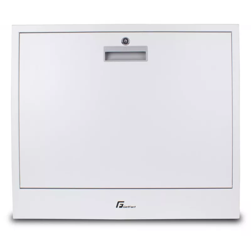 GETFORT WGF02-58/50/13-H-WSG 2U Rack CCTV Cabinet 580x540x130mm Pilka